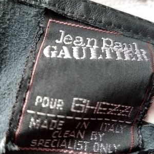 Jean Paul Gaultier Vintage Leather Bra